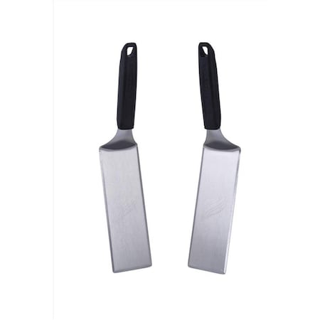 Blackstone Stainless Steel Grill Spatula, Black & Silver - 2 Piece 8075106